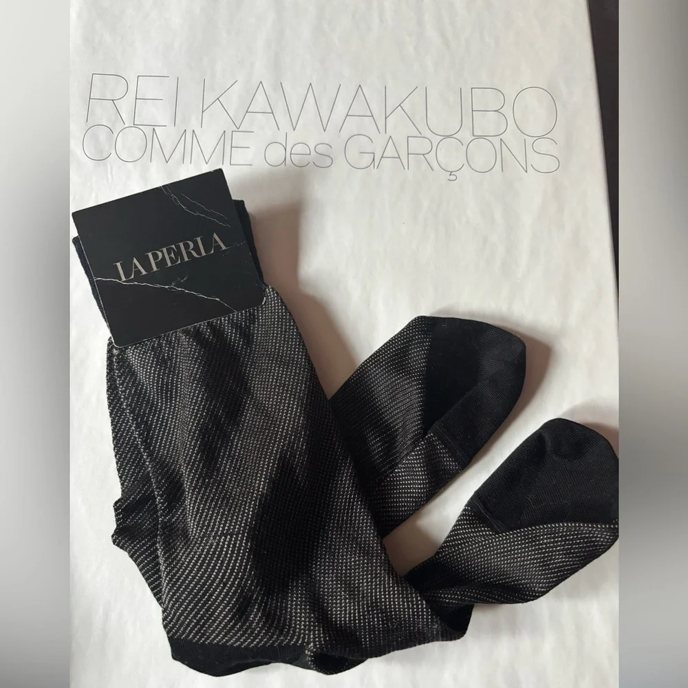 LA PERLA man's socks silk blend mid calf socks